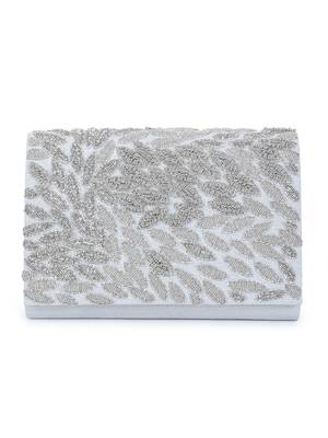 Sweet n silver clutch 1