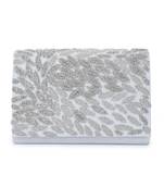 Sweet n silver clutch