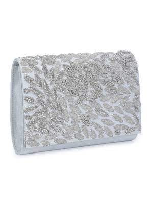 Sweet n silver clutch 2