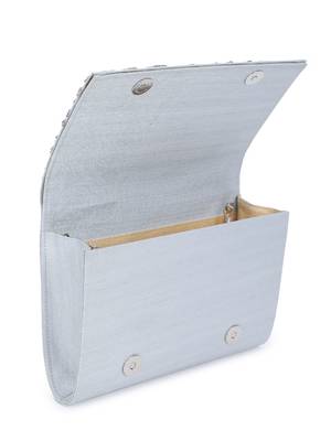 Sweet n silver clutch 5