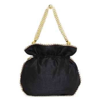 Black paisley potli 3