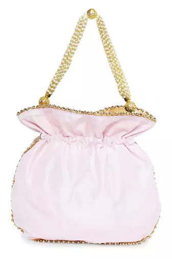 Light pink potli