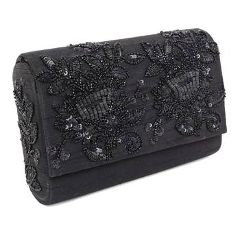 Black on black clutch 2