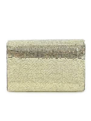 Gold mirror clutch 3