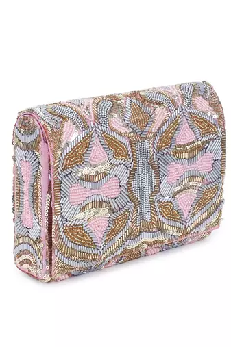 Perfectly pink clutch