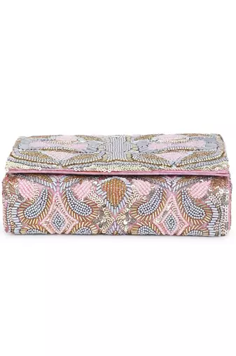 Perfectly pink clutch