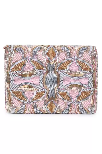 Perfectly pink clutch