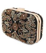 Black backyard clutch