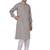 Grey Printed Cotton Kurta Pajama