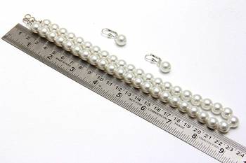 White Pearl Necklace Sets 2