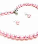 Pink Pearl Necklace Sets