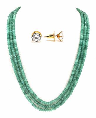 Green Onyx Necklace Sets 1