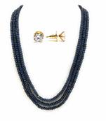 Blue Onyx Necklace Sets