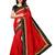 Maroon Woven Bhagalpuri Silk Saree With Blouse