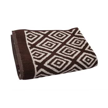 Diamonds Cotton Brown Bath Towel 30 X 60 inch GSM 500 1