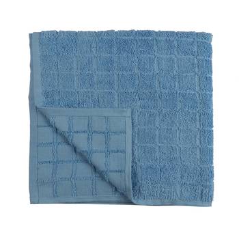 Checkers Cotton L.Blue Ladies Towel 24 X 48 inch GSM 280 3