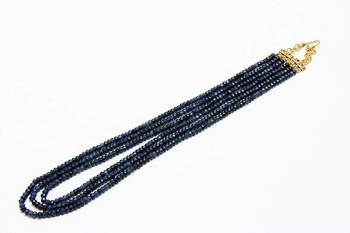 Blue Onyx Necklace Sets 3