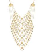 Kundan 7 Layered Satlada Pearl Necklaces