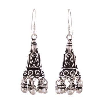 11.76 Gms Silver Dangler Earrings 2