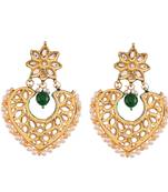 Kundan And Pearl Earrings