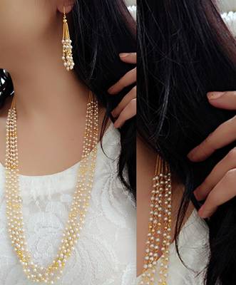 White necklaces 1