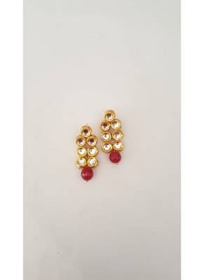 Round Shape Kundan Earring 1