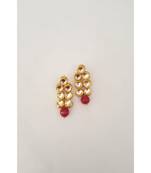 Round Shape Kundan Earring