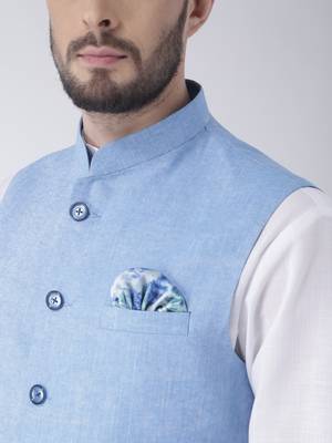 White Plain Cotton Kurta Pajama 5