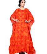 Multicolor Printed Rayon Islamic Kaftans
