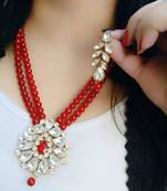 Red necklaces
