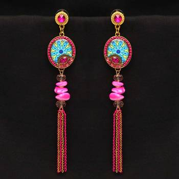 Pink Danglers Drops 1