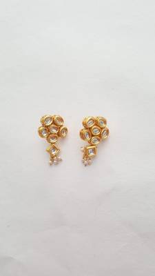 Floral Kundan Earring 1