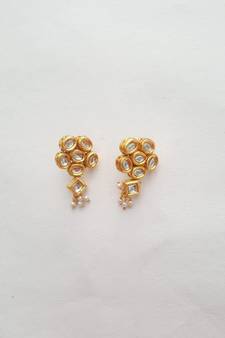 Floral Kundan Earring