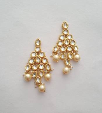 Hanging Kundan Earring 1