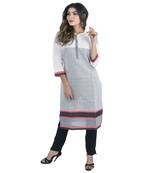 Multicolor printed cotton kurti