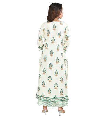 Multicolor printed cotton kurti 2