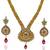 JewelMaze Gold Plated Austrian Stone Necklace Set