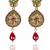 JewelMaze Gold Plated Austrian Stone Necklace Set