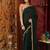Dark Green Pearl and Metalic Georgette Saree with Blouse