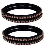 Multicolor silk thread bangles