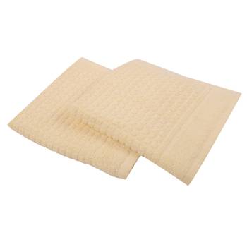 Matrix Cotton Ecru Hand Towel 16 X 24 inch Pack of 2 GSM 450 2
