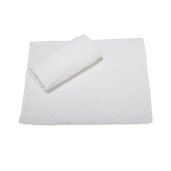 Pyramids Cotton White Hand Towel 16 X 24 inch Pack of 2 GSM 450 3