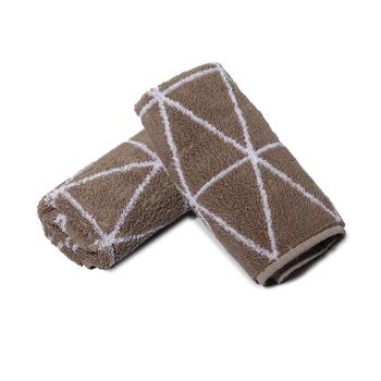 Dunes Cotton Beige Hand Towel 16 X 24 inch Pack of 2 GSM 500 2