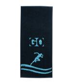 Go Cotton Blue Gym Towel 14 X 32 inch GSM 500