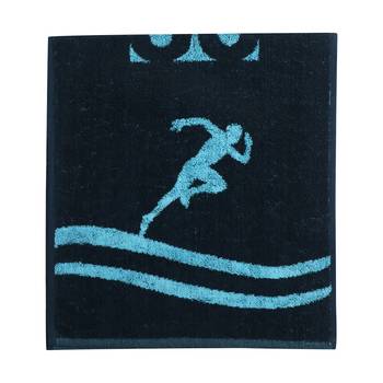 Go Cotton Blue Gym Towel 14 X 32 inch GSM 500 2