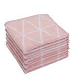 Dunes Cotton Peach Face Towel 12 X12 inch Pack of 6 GSM 500