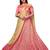 Pink Embroidered Jacquard Semi Stitched Lehenga With Dupatta