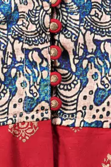 Grey printed polyester kids tops
