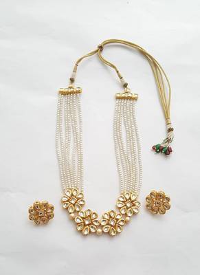Pearl And Kundan Necklace 1