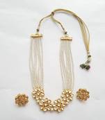 Pearl And Kundan Necklace